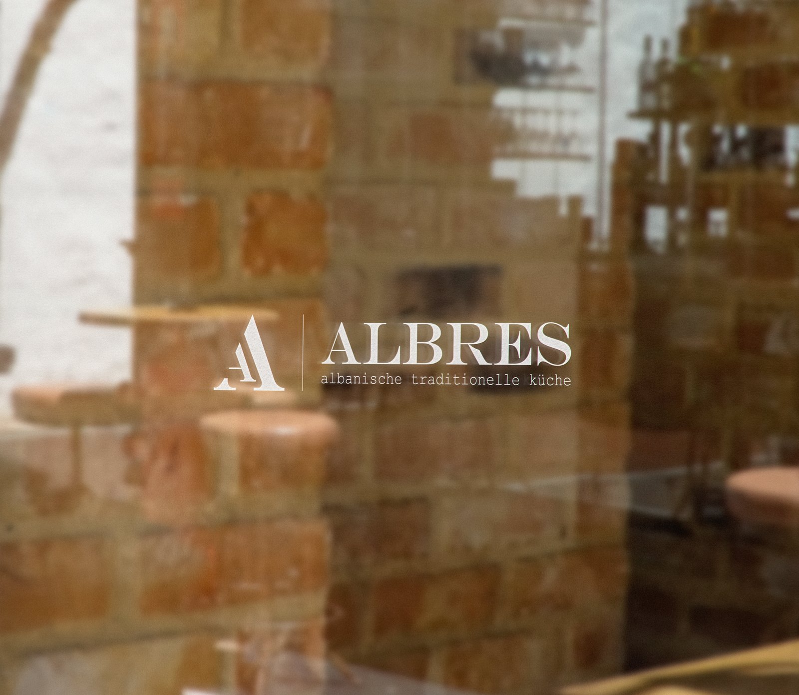 Fensterbeschriftung Albres
