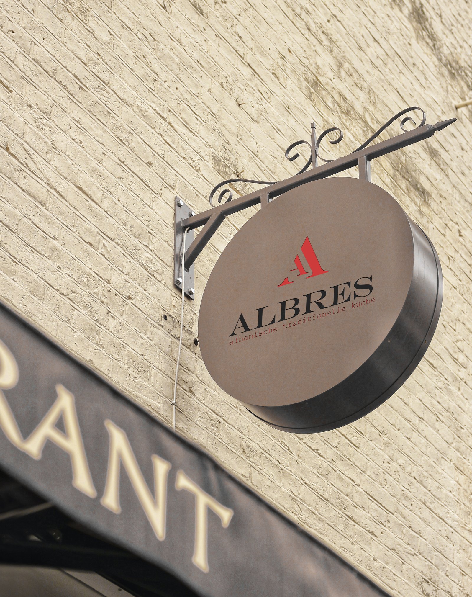 Beschilderung Albres