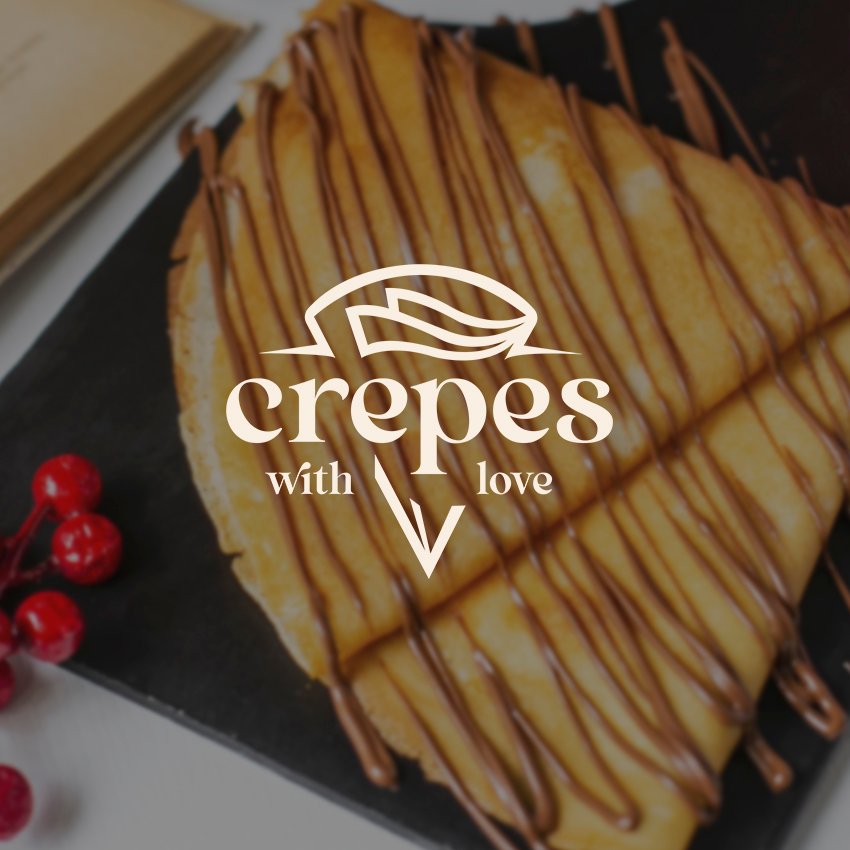 Logo Crepes with Love
